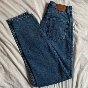 levi’s 70’s high rise slim straight women’s jeans in sonoma case 27w x 31l